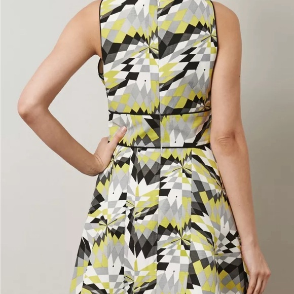 TIBI Isosceles Silk Blend Dress As Seen On Celebrity Size 6 - Picture 4 of 8